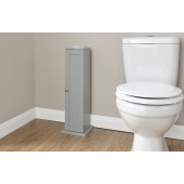 Colonial Toilet Roll Cupboard Grey